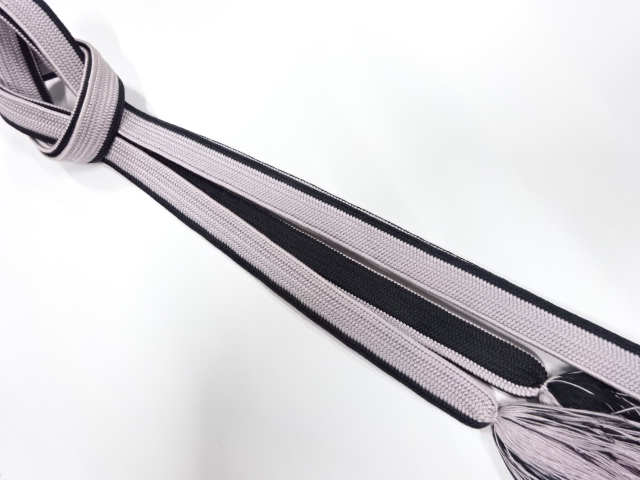 正絹　手組帯締め